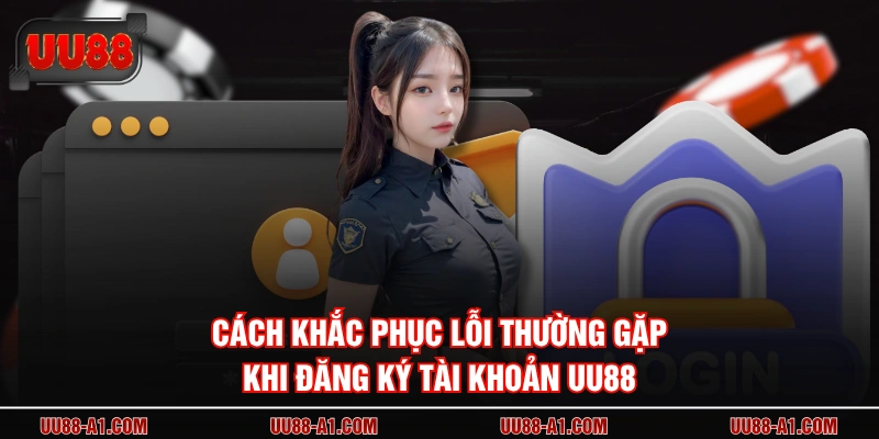 Cách khắc phục lỗi thường gặp khi đăng ký tài khoản UU88
